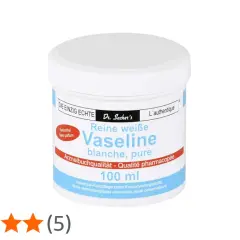Dr. Sacher's reine weiße Vaseline 100 ml in Apothekenqualität.