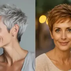 Kurzhaarfrisuren feines Haar ab 50: Mehr Volumen & jugendlicher Look
