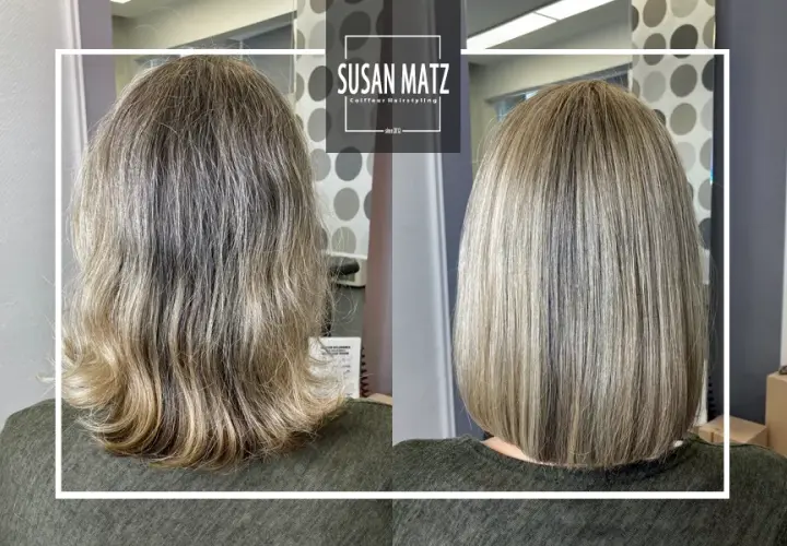 Graues Haar blond färben: Die besten Nuancen & Techniken