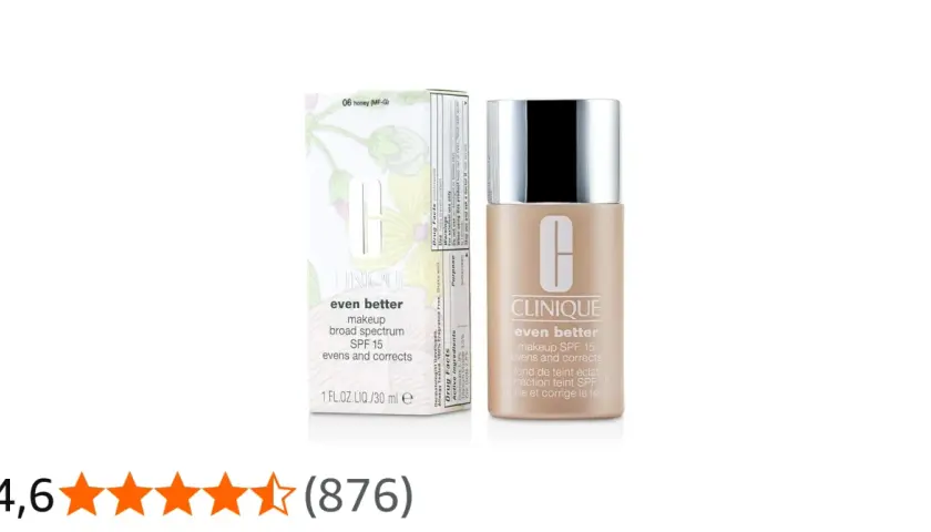 Clinique Even Better Make-up SPF 15 in der Farbe 06 Honey.