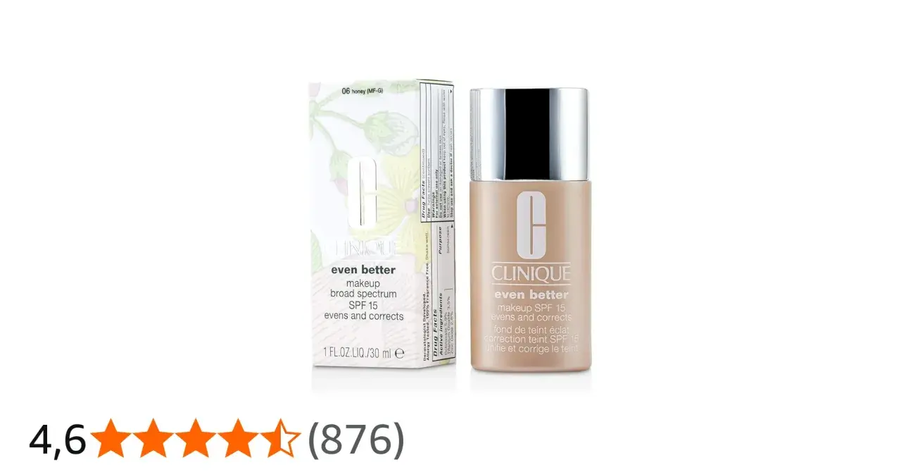 Clinique Even Better Make-up SPF 15 in der Farbe 06 Honey.