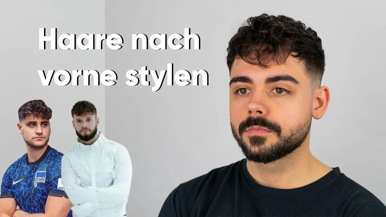 French Crop & Caesar Cut: Haare nach vorne stylen Anleitung & Tipps