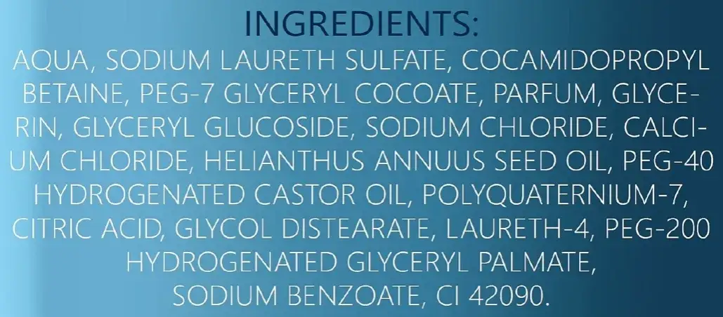 Beispiel INCI Liste Kosmetikprodukt