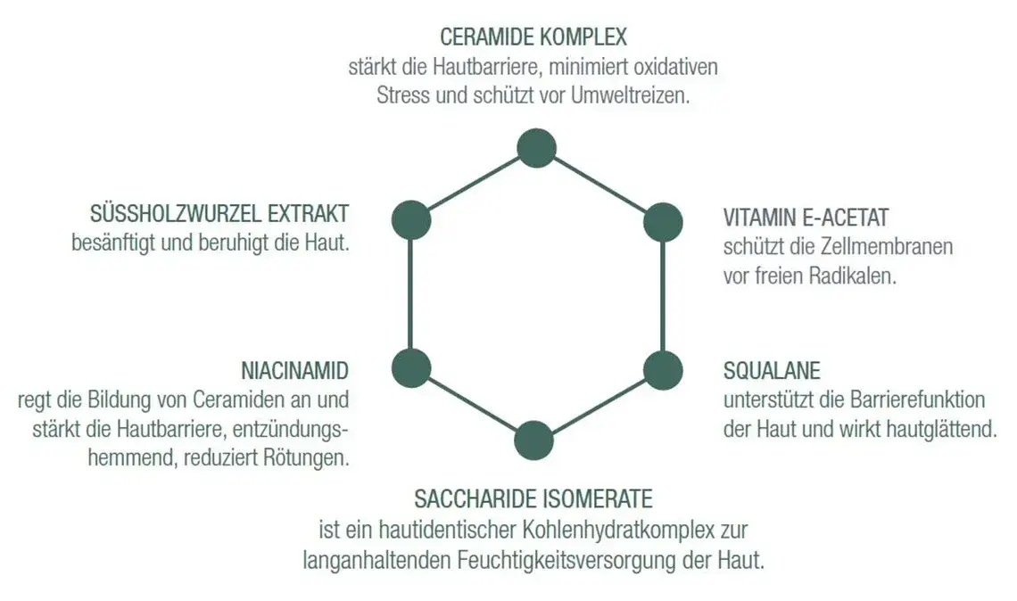 Wirkstoffe trockene Haut Hyaluronsäure Ceramide