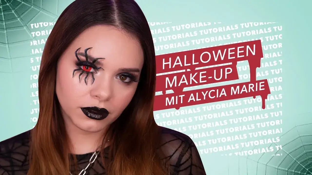 Halloween Spinnen Make-up Produkte