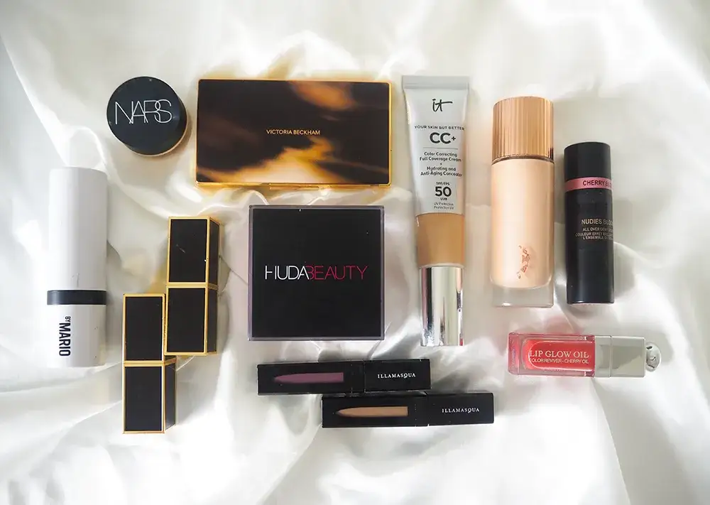 Luxuriöse Make-up-Produkte und High-End-Kosmetik